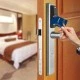 Ηλεκτρονική κλειδαριά Orbita E3064P ασημί τεχνολογίας Mifare ανθεκτική στην υγρασία και στη φωτιά
