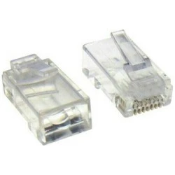 Τηλεφωνικό φις CAT5e 8P8C Open Type ECT121102 CZT για εξωτερική διατομή καλωδίου 5.2-5.4mm