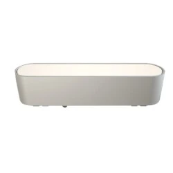 Led spot αλουμινίου 6W για μαγνητικές μονοφασικές ράγες DC48V 4000k ενδιάμεσο λευκό φως 550lm & σε χρώμα λευκό 