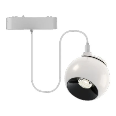 Led spot αλουμινίου 12W λευκό για μαγνητικές μονοφασικές ράγες DC48V 4000k ενδιάμεσο λευκό φως 1200lm 36° & χρόνο ζωής 25.000h Led spot αλουμινίου 12W λευκό για μαγνητικές μονοφασικές ράγες DC48V 4000k ενδιάμεσο λευκό φως 1200lm 36° & χρόνο ζωής 25.000h