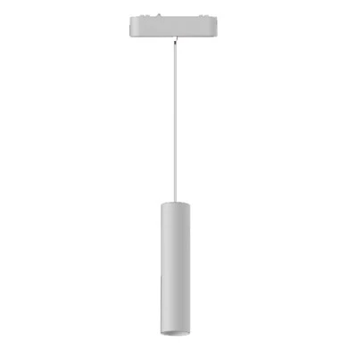 Led spot αλουμινίου 9W λευκό για μαγνητικές μονοφασικές ράγες DC48V 4000k ενδιάμεσο λευκό φως 850lm 36° & διάρκεια ζωής 25.000h