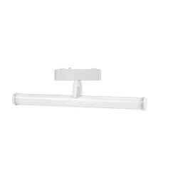 Led spot αλουμινίου 6W λευκό για μαγνητικές μονοφασικές ράγες DC48V 4000k ενδιάμεσο λευκό φως 600lm 120°