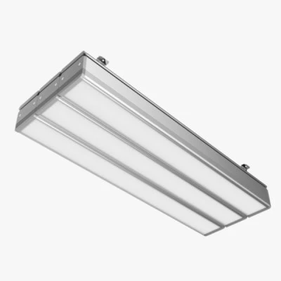 Led γραμμικό φωτιστικό αλουμινίου 36W 230V ενδιάμεσο λευκό φως 4000k 2700lm δέσμης 110° IP20