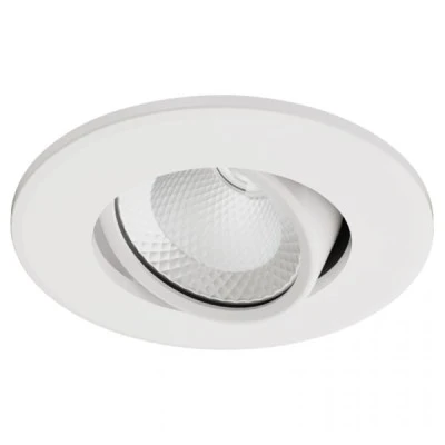 Φωτιστικό LED DownLight COB κινητό λευκό 3.1W 220-240V 4000k ενδιάμεσο φως 210lm δέσμης 45⁰  30000h