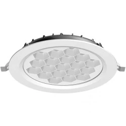 LED Panel HighPower 34.5W 100-240V 6500k ψυχρό φως 4250lm δέσμης 60° 50000h & στεγανότητας IP20