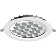 LED Panel Silver HighPower 34.5W 100-240V 4000k ενδιάμεσο φως 4250lm δέσμης 60° & σταγανότητας IP20 