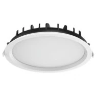 LED Panel αλουμινίου 30W λευκό  220-240V ψυχρό φως 6500k 3000lm  δέσμης 100° 30000h και στεγανότητας IP54