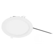 LED Panel αλουμινίου 30W λευκό  220-240V ψυχρό φως 6500k 3000lm  δέσμης 100° 30000h και στεγανότητας IP54