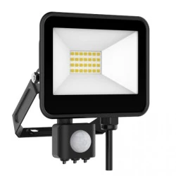 Προβολέας LED 20W 220-240V ψυχρό λευκό φως 6500k 1800lm με αισθητήρα μέρας νύχτας & κίνησης IP65