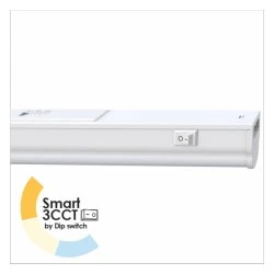 Φωτιστικό led T5 smart 3cct με διακόπτη 4W διαστάσεων 312x22xh35.3mm