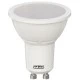 Λάμπα LED GU10 5W 230V 4000k ενδιάμεσο λευκό φως 400lm δέσμης 100° Ø50mm 25000h