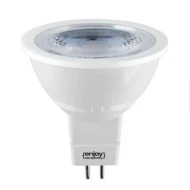 Λάμπα LED GU5.3 MR16 5W 230V 6500k ψυχρό λευκό φως 400lm δέσμης 38° 25000h