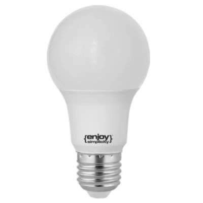 Λάμπα LED Smart Ε27 A60 με ανιχνευτή κίνησης 5W 230V 6500k ψυχρό λευκό φως 400lm δέσμης 175°