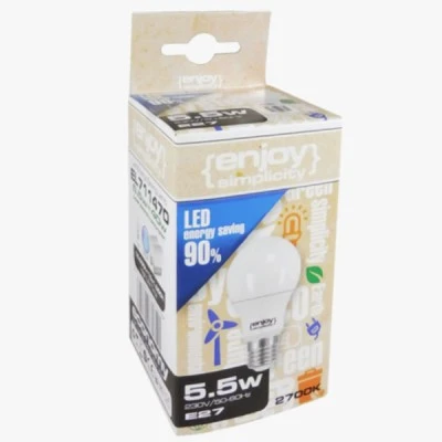 Λάμπα led A60 αχλάδι Ε27 13.5W 230V 4000k ενδιάμεσο λευκό φως δέσμης 230° 1521 lumen 15000h