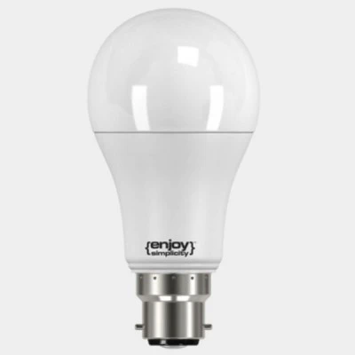 Λάμπα LED B22 A60 10.5W 230V 2700k θερμό λευκό φως 1060lm δέσμης 230°