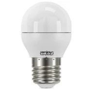 Λάμπα LED Ρ45 σφαιρική E27 3W 4000k ενδιάμεσο λευκό φως 250lm δέσμης 240° 15000h