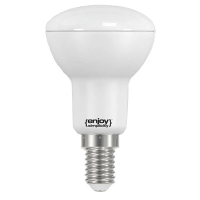 Λάμπα led R50 4W Ε14 4000k ενδιάμεσο λευκό φως 470lm δέσμης 110° τύπου καθρέπτου