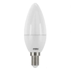 Λάμπα LED κεράκι B35 Ε14 5W 230V 4000k ενδιάμεσο λευκό φως 470lm δέσμης 280° ντιμαριζόμενη