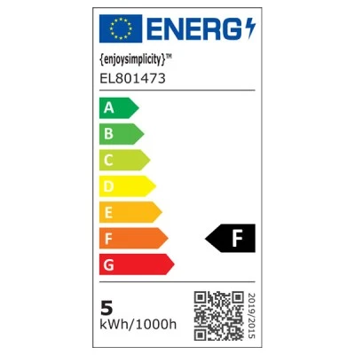 Λάμπα LED GU10 Ø50mm 4.5W 220-240V θερμό φως 3000k 440lm δέσμης 110° 15000h