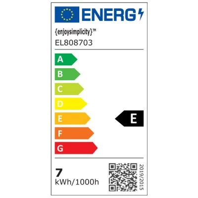 Λάμπα LED GU10 Ø50mm 6.6W 220-240V θερμό φως 3000k 680lm δέσμης 36° 15000h