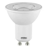 Λάμπα led GU10 Φ50mm 6.6W 4000k ενδιάμεσο λευκό φως 650 lumen δέσμης 110° 15000h