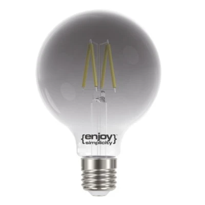 Λάμπα led Filament filament smoky E27 4.5W 230V G95 4000k ενδιάμεσο λευκό φως 250lm ντιμαριζόμενη Λάμπα led Filament filament smoky E27 4.5W 230V G95 4000k ενδιάμεσο λευκό φως 250lm ντιμαριζόμενη