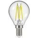 Λάμπα led Filament clear P45 E14 2W 230V 4000k ενδιάμεσο λευκό φως 250lm δέσμης 320° 15000h