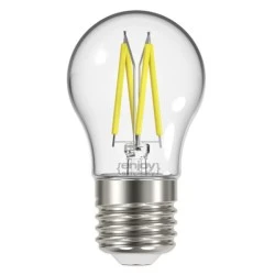Λάμπα led Filament clear P45 E27 2W 230V 6500k ψυχρό λευκό φως 250lm δέσμης 320° 15000h