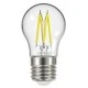 Λάμπα led Filament clear P45 E27 4W 230V 6500k ψυχρό φως 470lm δέσμης 320° ντιμαριζόμενη