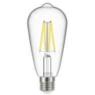 Λάμπα led Filament clear αβοκάντο ST64 E27 4W 230V 4000k ενδιάμεσο λευκό φως 470lm δέσμης 320°