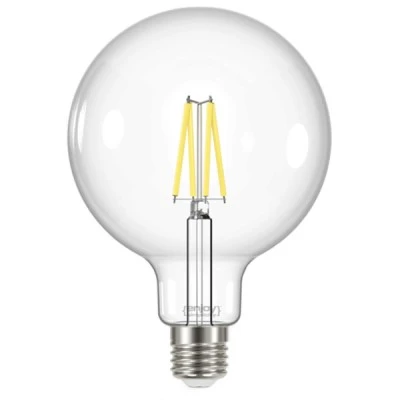 Λάμπα led Filament clear G95 E27 7.2W 230V 2700k θερμό λευκό φως 806lm δέσμης 320°