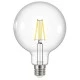 Λάμπα led Filament clear G95 E27 7.2W 230V 2700k θερμό λευκό φως 806lm δέσμης 320°