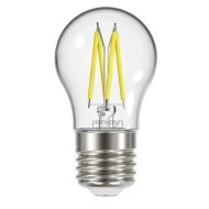 Λάμπα LED σφαιρική Filament CLEAR E27 P45 5.5W θερμό φως 3000k 806lm δέσμης 320° 15000h