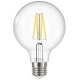 Λάμπα LED Globe Filament CLEAR DIM E27 G95 7.8W θερμό φως 3000k 806lm 320° ντιμαριζόμενη