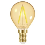 Λάμπα led Filament amber P45 σφαιρική E14 2.3W 230V 2000k θερμό λευκό φως 180lm δέσμης 320° 15000h