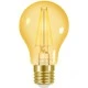 Λάμπα LED FILAMENT AMBER A60 E27 7.5W θερμό φως 2000k 600lm δέσμης 320° ντιμαριζόμενη 20000h