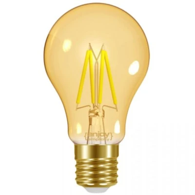 Λάμπα LED FILAMENT A60 E27 SMART Wi-Fi+BLE ON/OFF 4.5W θερμό φως 2200k 350lm 320° ντιμαριζόμενη