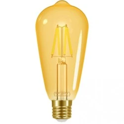 Λάμπα LED FILAMENT G125 E27 SMART Wi-Fi+BLE ON/OFF 4.5W θερμό φως 2200k 320° 350lm ντιμαριζόμενη