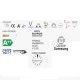 Λάμπα LED FILAMENT G125 E27 SMART Wi-Fi+BLE ON/OFF 4.5W θερμό φως 2200k 320° 350lm ντιμαριζόμενη Λάμπα LED FILAMENT G125 E27 SMART Wi-Fi+BLE ON/OFF 4.5W θερμό φως 2200k 320° 350lm ντιμαριζόμενη