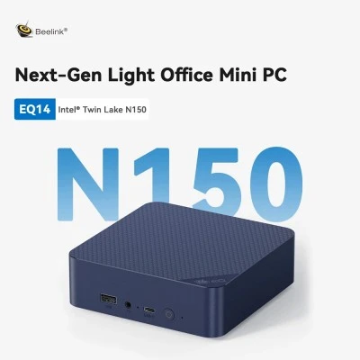 Mini PC Beelink EQ14, Intel N150, με 16GB RAM, 500GB M.2 SSD, Windows 11 Pro