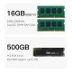 Mini PC Beelink EQi12-D4 , Intel Core i3-1220P, με 16GB RAM DDR4, 500GB M.2 SSD, Win 11 Pro