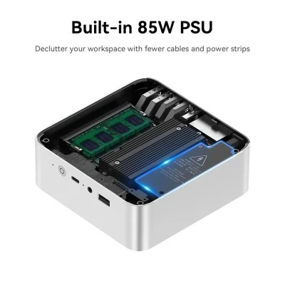 Mini PC BEELINK EQi13 Pro Intel Core i5-13500H, 32GB RAM DDR4, 500GB M.2 SSD, Win 11 Pro