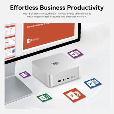 Mini PC BEELINK EQi13 Pro Intel Core i5-13500H, 32GB RAM DDR4, 500GB M.2 SSD, Win 11 Pro