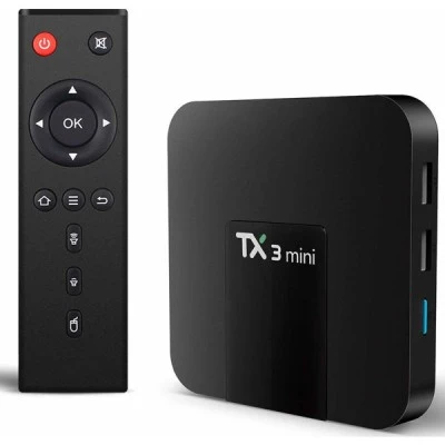Δέκτης IPTV TX3 mini Amlogic S905W Android smart tv box 2 GB RAM 16 GB ROM Android 7.1