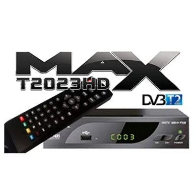  Ψηφιακός δέκτης MAX T2023HD Mpeg-4 Full HD 1080p με λειτουργία PVR εγγραφή σε USB & σύνδεσεις HDMI / USB