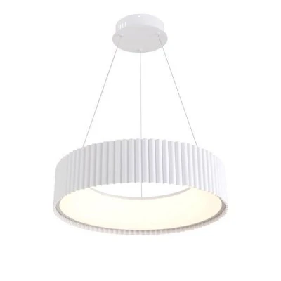 Φωτιστικό κρεμαστό λευκό μεταλλικό LED 30W θερμό φως 3000K 2262Lm Φ460mm ARTE ILLUMINA HALLO