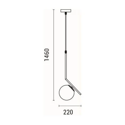 ΦΩΤΙΣΤΙΚΟ ΚΡΕΜΑΣΤΟ ΓΥΑΛΙ 1XE27 MAX 40W 220X150X1460mm ΛΕΥΚΟ ARTE ILLUMINA ORBA ΦΩΤΙΣΤΙΚΟ ΚΡΕΜΑΣΤΟ ΓΥΑΛΙ 1XE27 MAX 40W 220X150X1460mm ΛΕΥΚΟ ARTE ILLUMINA ORBA