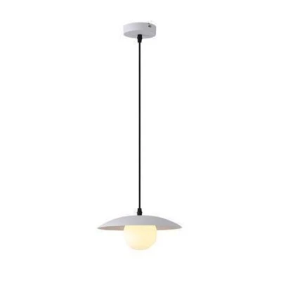 Φωτιστικό μονόφωτο κρεμαστό με ντουί G9 max 25W 250x250x125mm λευκό χρώμα ARTE ILLUMINA COBA CABANA