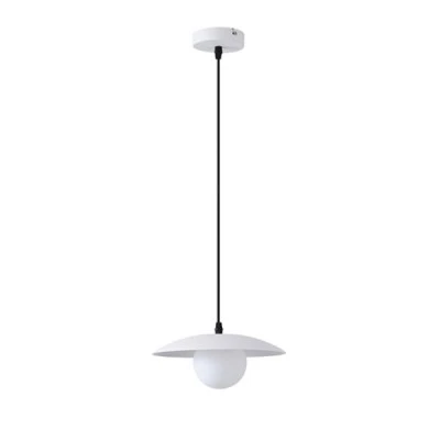 Φωτιστικό μονόφωτο κρεμαστό με ντουί G9 max 25W 250x250x125mm λευκό χρώμα ARTE ILLUMINA COBA CABANA