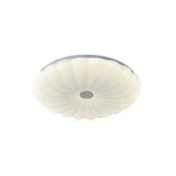 Πλαφονιέρα πλαστική LED 60W 4680Lm 3CCT 3000-4000-6500K Φ480x75mm λευκό χρώμα ARTE ILLUMINA MOTIVO